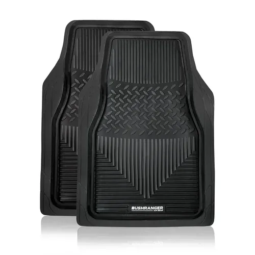 MUD TAMER FLLOOR MATS BLACK FRONT TAILORED