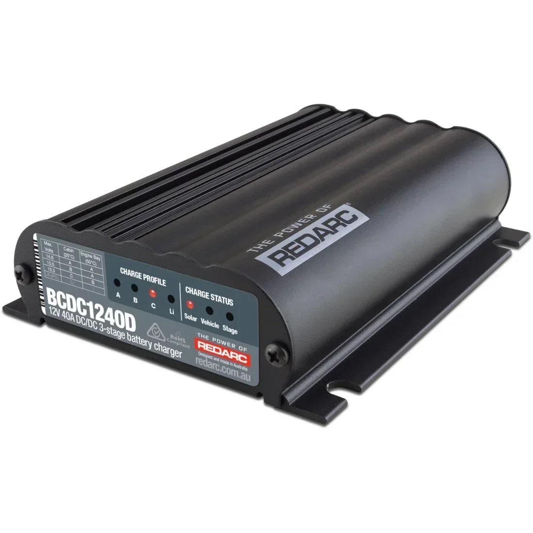 REDARC SMART START DC/DC BATTERY CHARGER 12