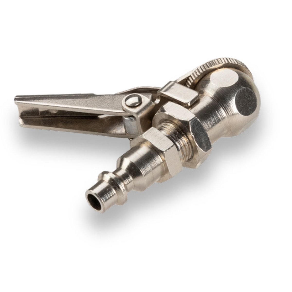INFLATOR COUPLING BRASS LOCK ON.