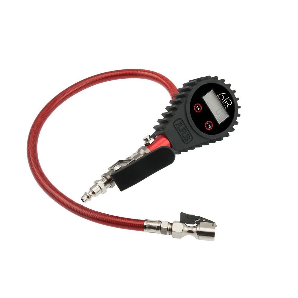Inflator with Gauge Braided hose Lock-On Digital (3026-6447)