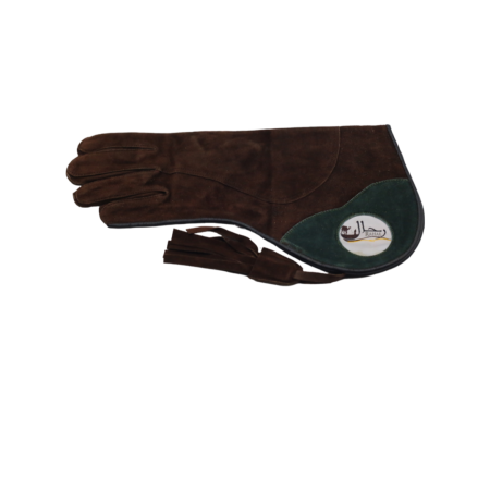 2 Layer Suede 14 Inch Glove Mix Color