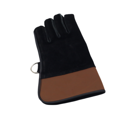 Children Leather Gloves  Black/D.Brown