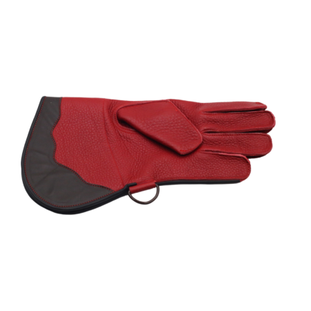 SINGLE LAYER GLOVES WINE RED