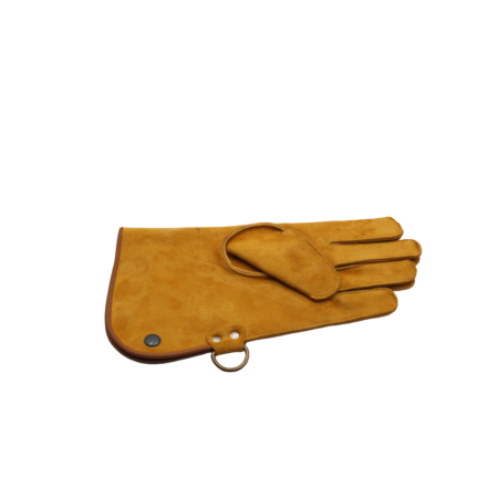 Glove Suede Leather- Light Yellow