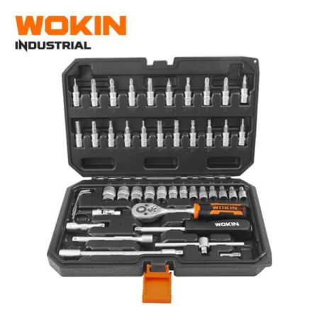 46PCS 1/4″ DRIVE SOCKET SET (INDUSTRIAL)