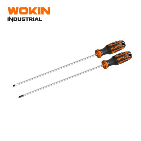 2PCS EXTRA LONG SCREWDRIVER SET(INDUSTRIAL)