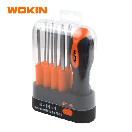 9PCS INTERCHANGEABLE SCREWDRIVER SET