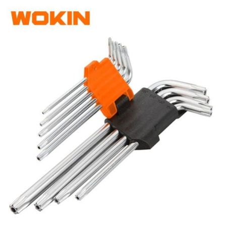 9PCS TORX LONG ARM HEX KEY SET