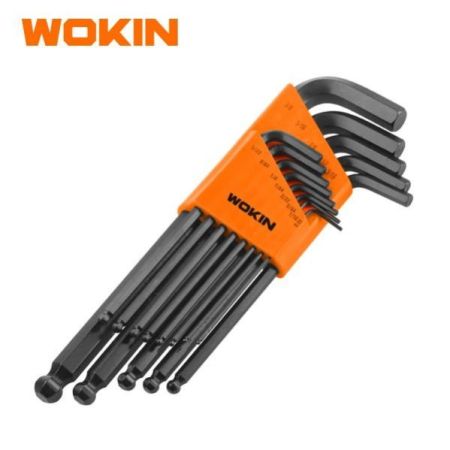 13PCS BALL POINT LONG ARM HEX KEY SET (INCH)