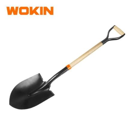 STEEL SHOVEL WITH HANDLE