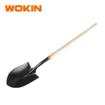 STEEL SHOVEL WITH HANDLE