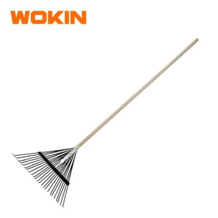 FLEXIBLE METAL LAWN RAKE