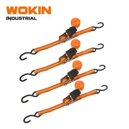 4PCS RATCHET TIE DOWN SET(INDUSTRIAL)