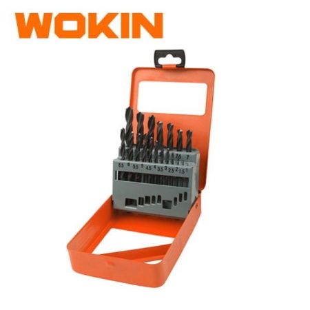 19PCS HSS TWIST DRILL BIT SET