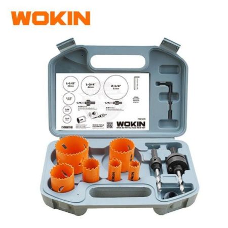 9PCS BI-METAL HOLE SAW SET