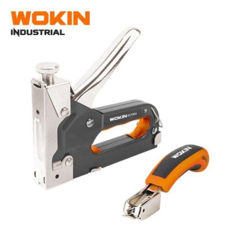 HEAVY DUTY 3 WAY STAPLE GUN & TACKER SET(INDUSTRIAL)