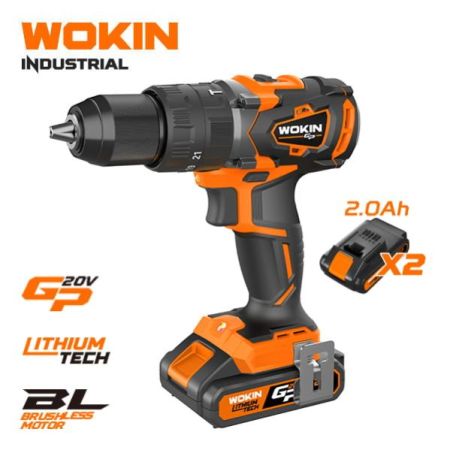 20V LI-ION BRUSHLESS CORDLESS IMPACT DRILL (INDUSTRIAL)