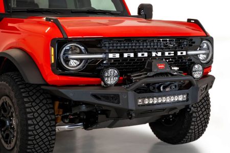 2021-2024 Ford Bronco Rock Fighter Winch Front Bumper F230181060103 110010958