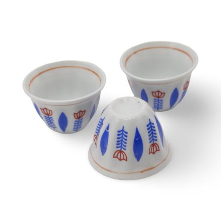 12 pc ceramic cups set